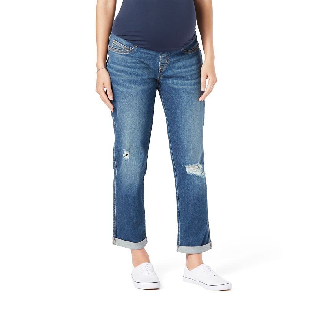 Signature by Levi Strauss & Co. Gold Label Maternity Boyfriend Hidden Hills XS